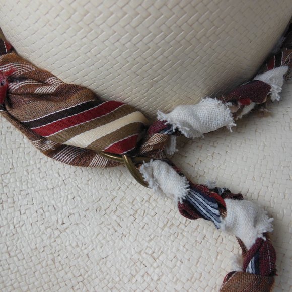 Western Hatband braided hatband handcrafted by me Bold  Unique one of a kind USA - Picture 3 of 4